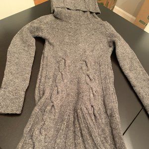 Gray Female Sweater dress